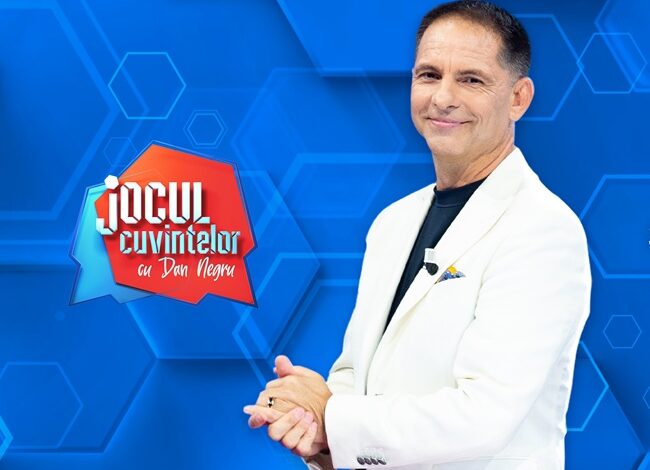Jocul cuvintelor cu Dan Negru