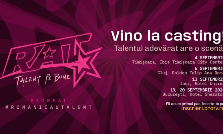 Casting Românii au talent