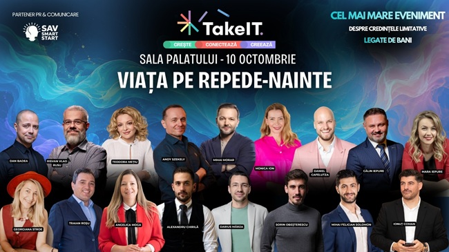 TAKEIT: VIAȚA PE REPEDE-NAINTE!