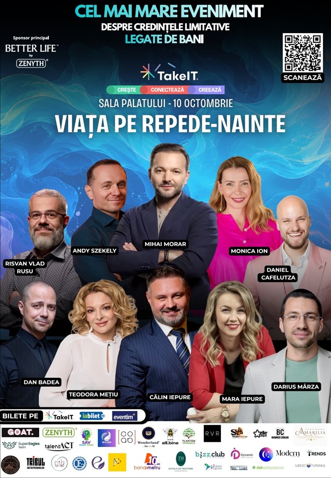 TAKEIT: VIAȚA PE REPEDE-NAINTE!