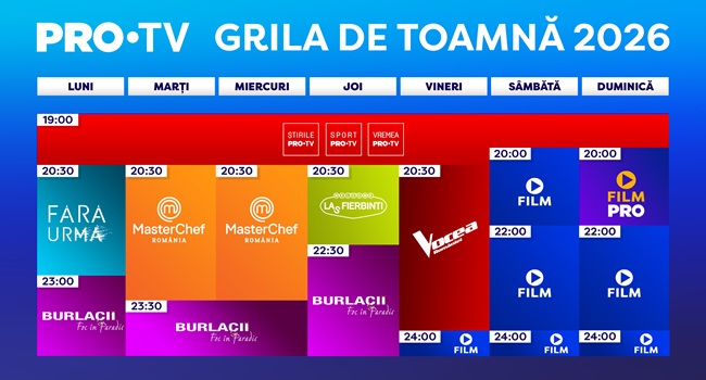 grila de toamna PRO TV
