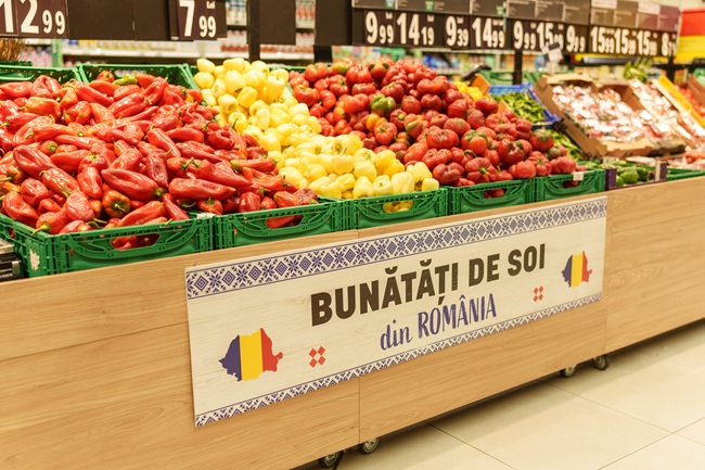 Carrefour legume romanesti